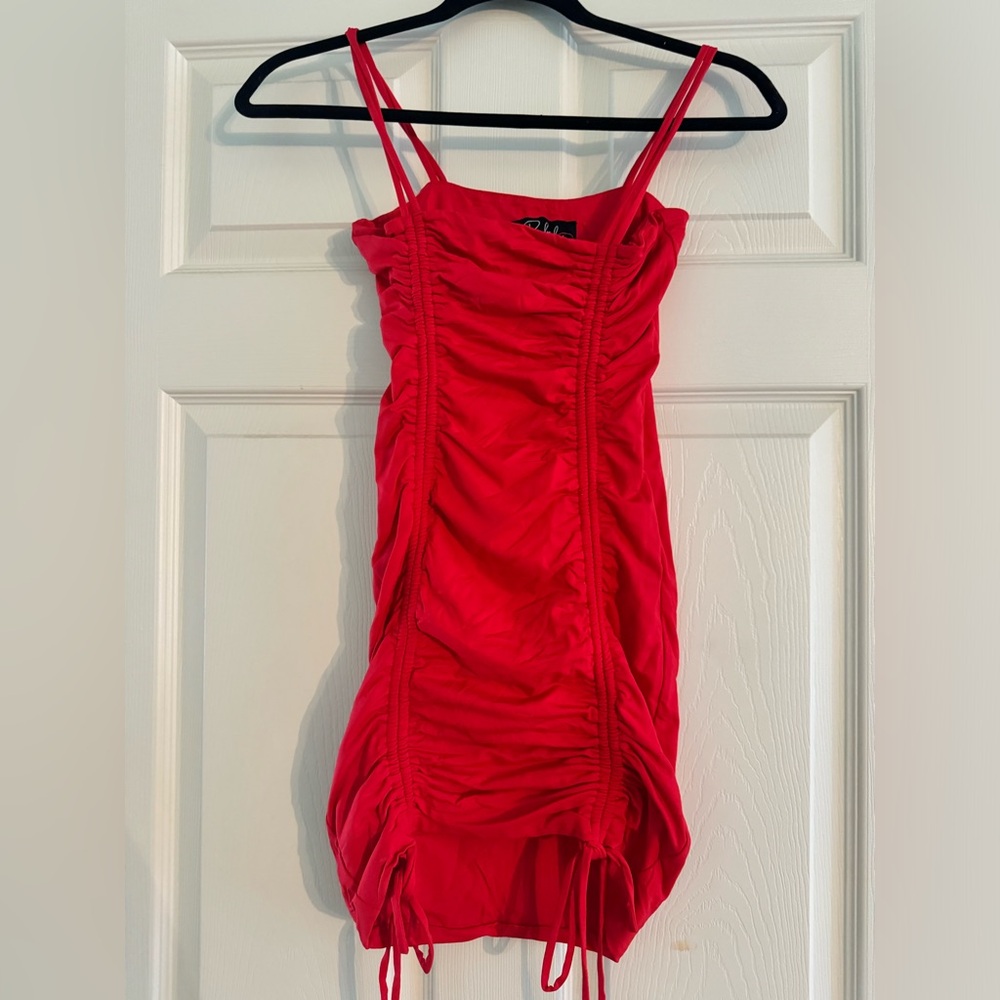 That’s so fetch red bodycon